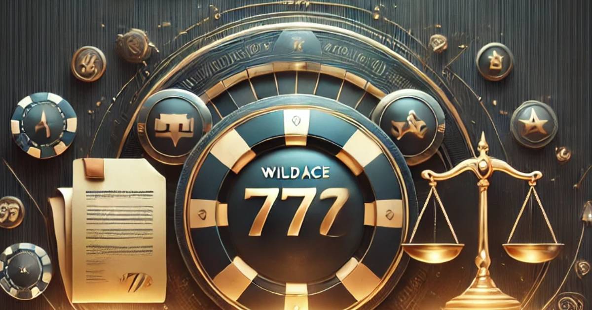 Stay informed with WildAce777 Casino's Terms of Service, Privacy Policy, Responsible Gaming practices, and Security guidelines for a safe gaming experience.
